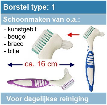 niettemin verzekering Ham Prothese tandenborstel